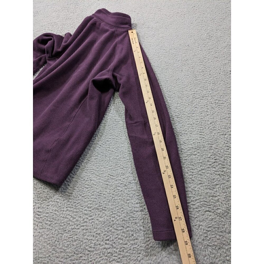 Eddie Bauer First Ascent Fleece Pullover Womens Small Sweater Jacket Purple - Picture 9 of 12